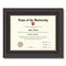ArtToFrames 13x17 inch Diploma Frame - Framed with Black and Gold Mats, Comes with Regular Acrylic and Sawtooth Hanger for Wall Hanging (D-13x17)